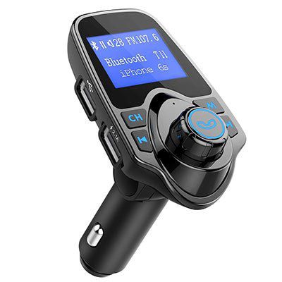 OMORC W0410   Bluetooth FM Transmitter für 10,99€ (statt 17€)   Prime