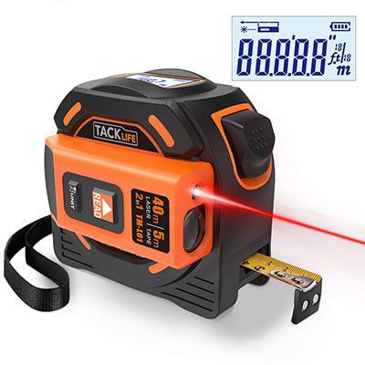 Tacklife TM L01   Laser Entfernungsmesser (40m) für 20,99€ (statt 33€)