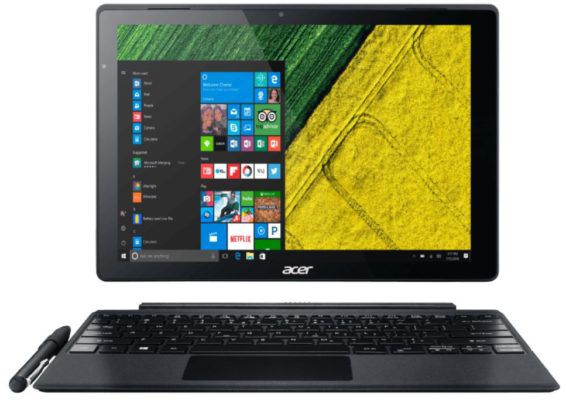 ACER Switch Alpha 12   i5 Convertible mit 12 Zoll 256GB Speicher 4GB RAM für 555€