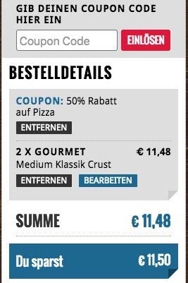 ? Dominos: 50% auf Pizza Lieferungen von ausgewählten Filialen