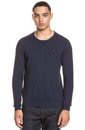 Tommy Hilfiger Feinstrickpullover mit Rundhals für 31,99€ (statt 57€)   nur S, M und L