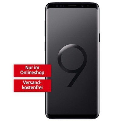 Knaller! Samsung Galaxy S9+ für nur 49€ + Telekom Flat mit 1GB für 19,99€ mtl.