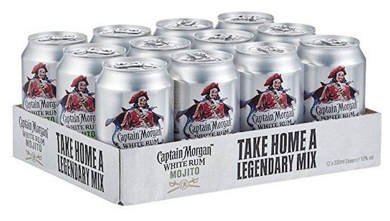 12er Pack Captain Morgan White Rum Mojito Dosen je 0,33 Liter für 15,36€ (statt 29€)   nur für Primer!