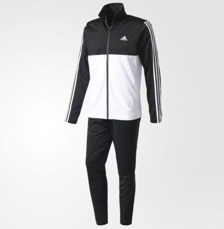 adidas Herren Back 2 Basics 3 Streifen Trainingsanzug für 32,47€ (statt 44€)