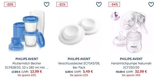 20% Rabatt auf Philips Avent Artikel bei myToys