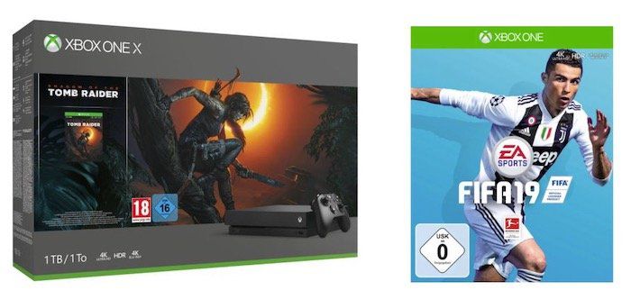 Xbox One X 1TB Shadow of the Tomb Raider Bundle für 435,94€ (statt 494€)