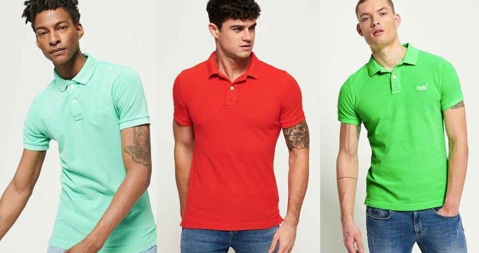 Superdry Herren Poloshirts   17 Modelle bis XXXL für je 19,95€