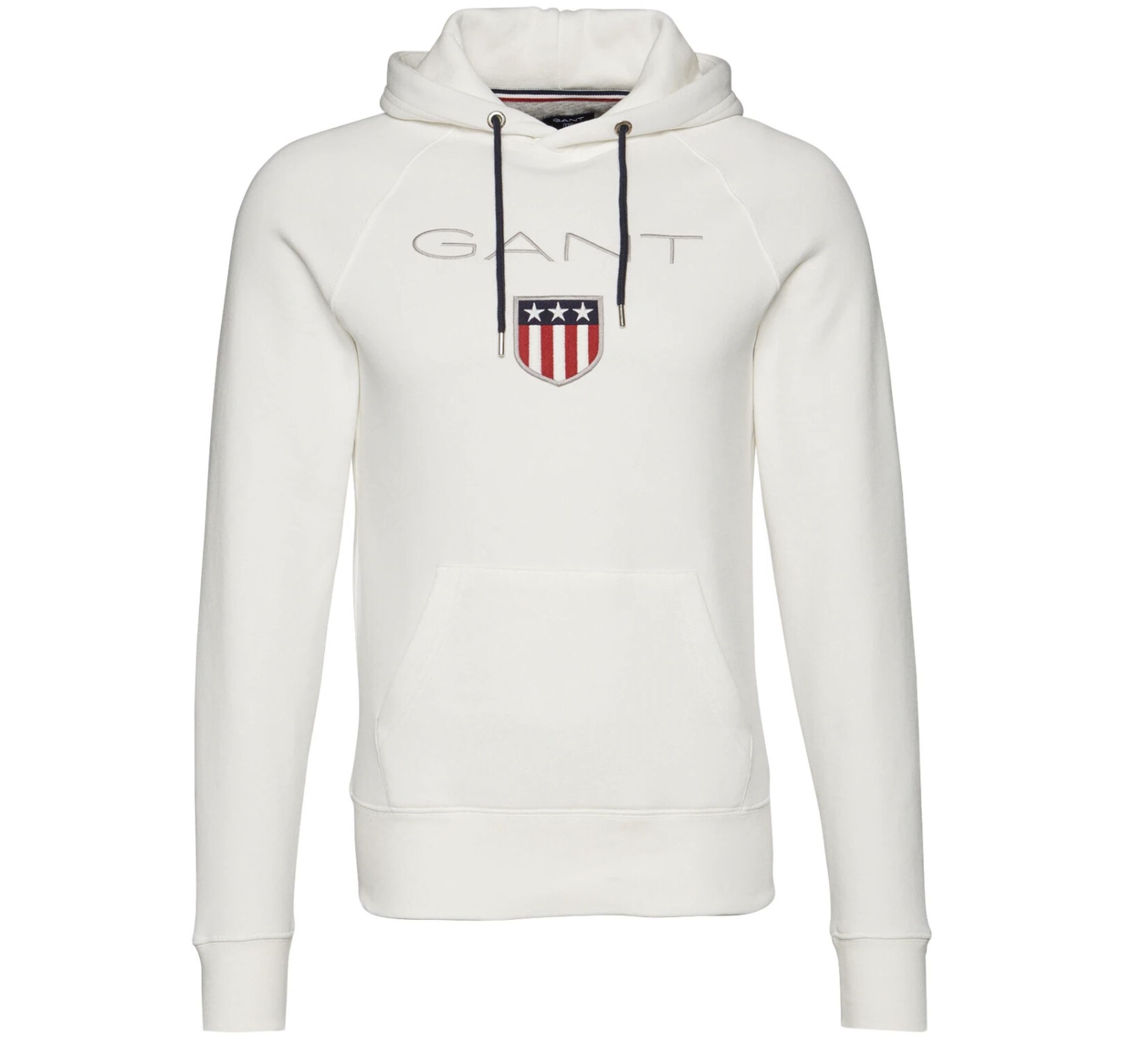 GANT Shield Sweat Hoodie in Elfenbein für 49,95€ (statt 72€)