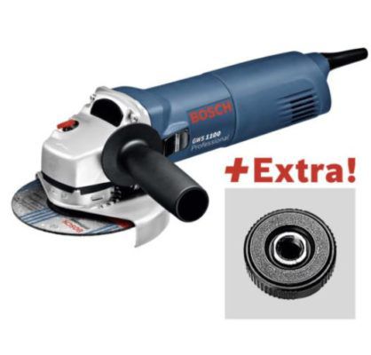 Bosch Professional GWS 1100 Winkelschleifer + SDS Click Ø 125 mm für 69,99€ (statt 79€)