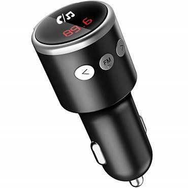 OMORC FM Transmitter mit Quick Charge 3.0 und Bluetooth 4.2 für 9,99€ (statt 17€)