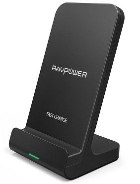 RAVPower RP PC068 Fast Wireless Charger mit Qi Technologie für 12,99€ (statt 17€)