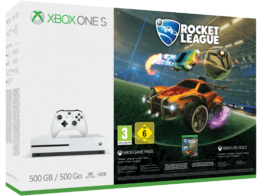 Xbox One S 500 GB   Rocket League Bundle für 173,99€ (statt 203€)