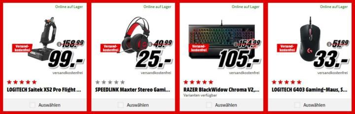 MM Gaming Tiefpreis Woche: heute günstige Spiele & Zubehör z.B. AROZZI Milano Gamingstuhl für 129€ (statt 163€)