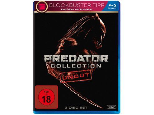 Predator Collection 1 3 Uncut als Blu ray ab 12€ (statt 22€)