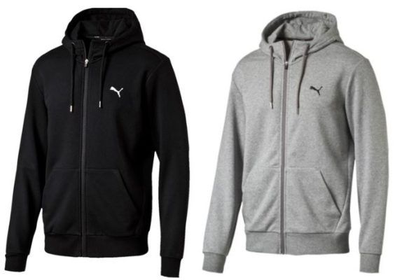 PUMA Herren Hoody Grau o. Schwarz für je 24,75€