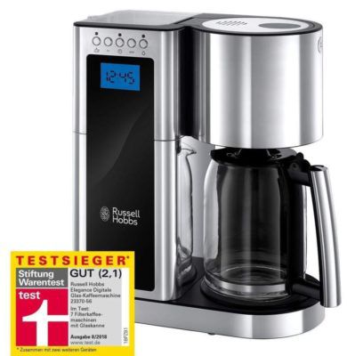 RUSSELL HOBBS Elegance Filter Kaffeemaschine mit Schnellheizsystem 10 Tassen für 53,09€ (statt 65€)