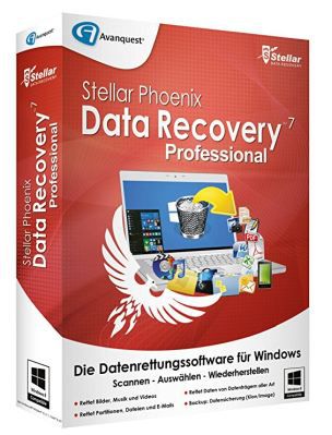 Vorbei! Stellar Phoenix Windows Data Recovery 7 Professional (Vollversion) gratis