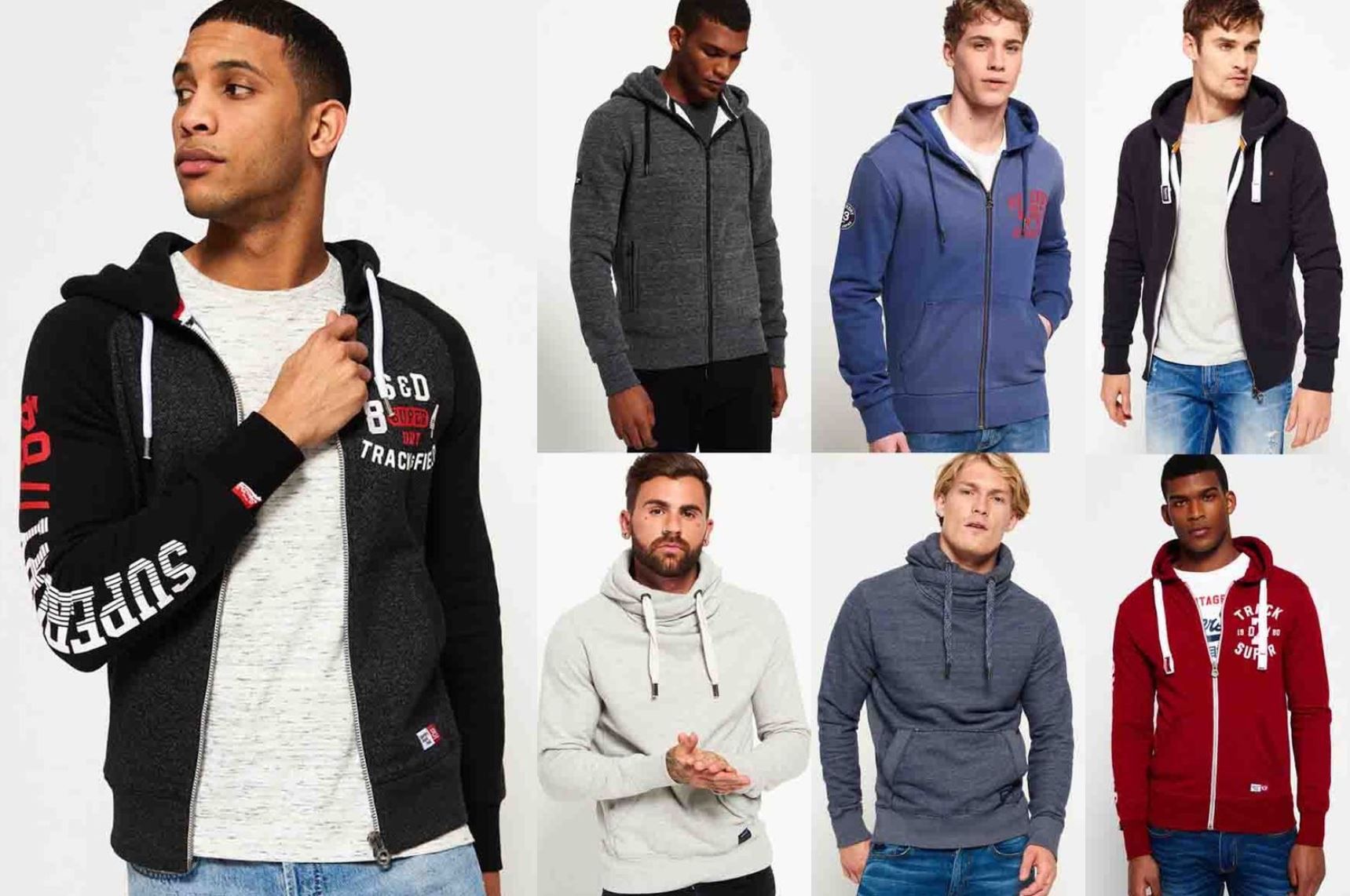 Superdry   28 neue Herren Hoodies für je 34,95€ (statt 44€)