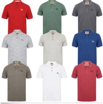 Tokyo Laundry Herren Cotton Spacedye Pique Polo Shirts für je 13,99€ (statt 20€)