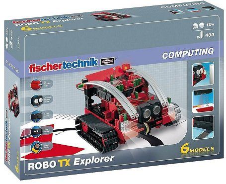 FISCHERTECHNIK 508778 Robo TX Explorer in Rot/Schwarz für 110€ (statt 123€)