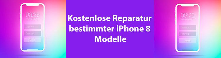 NEWS: Kostenlose Reparatur bestimmter iPhone 8 Modelle bei Apple