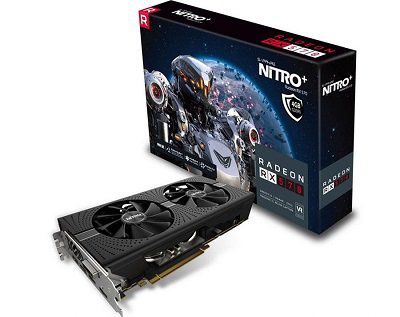 Sapphire Nitro+ Radeon RX 570 4GD5 Gaming Grafikkarte (AMD, 4GB, GDDR5, PCIe) für 125€ (statt 141€)