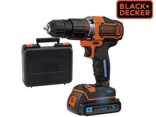 Black & Decker (BDCHD18KST GB) Schlagbohrschrauber mit Koffer für 65,90€ (statt 106€)