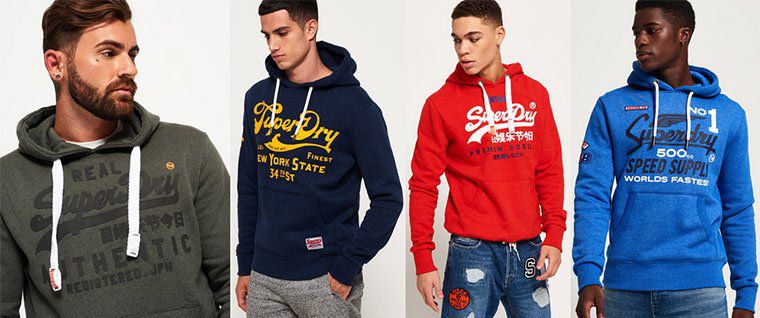 Superdry Sale mit bis zu 50% Rabatt + VSK frei + Retouren frei