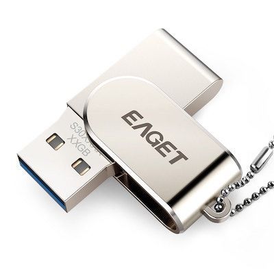 Eaget S30 32GB USB 3.0 Stick (100MB/s & 25MB/s) für ~4€