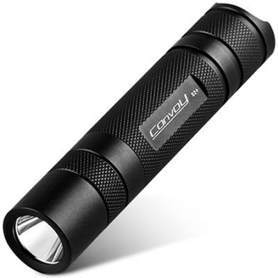 Convoy S2+ mit 365nm Nichia LED Taschenlampe für 18,88€