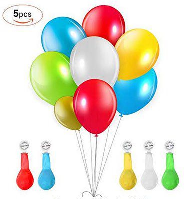 5 LED Luftballons für 2,70€   Prime