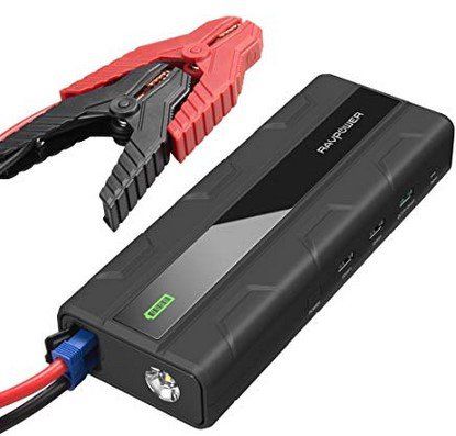 RavPower RP PB063   Starthilfe (14000mAh) mit 3 USB Ports für 48,99€ (statt 70€)