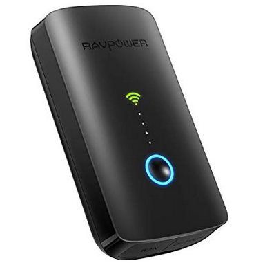 RAVPower RP WD03   Powerbank, WLAN Kartenleser & WLAN Repeater in EINEM für 29,99€ (statt 40€)