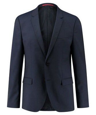 Hugo Boss Herren Sakko AlisterS (Slim Fit) in Blau für 247,20€ (statt 309€)