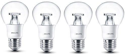 4er Pack Philips LED Glühbirne (ersetzt 40 W) warmweiß für 9,89€ (statt 16€)