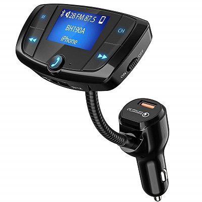 OMORC Freisprecheinrichtung für Autos mit QC 3.0 USB Port für 9,99€ (statt 19€)