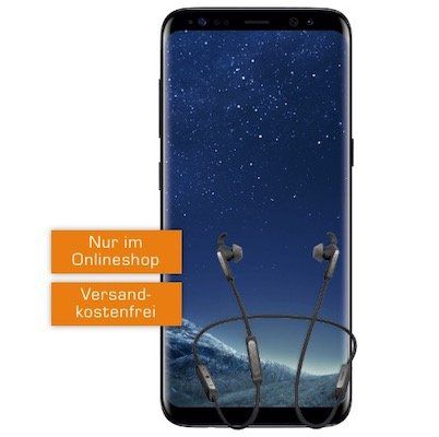 Samsung Galaxy S8 + JABRA Elite 45€ für 49€ + Vodafone Smart Surf mit 2GB für 16,99€ mtl.