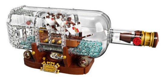 LEGO Ideas Schiff in der Flasche für 59,99€ (statt 69€)