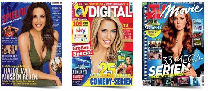TV Zeitschriften im Jahresabo mit fetten Prämien   z.B. 1 Jahr tv DIGITAL XXL für 60€ + 60€ Gutschein