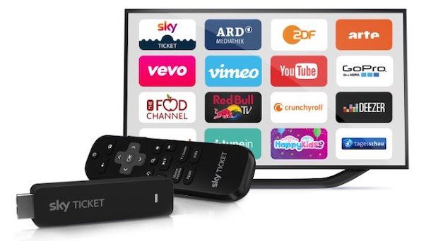 Sky Ticket TV Stick für 29,99€ + gratis Paket dazu (z.B. 3 Monate Entertainment)