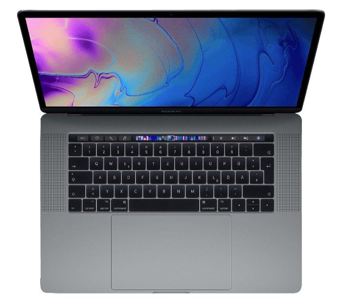 Apple MacBook Pro 15 2018 (MR932D/A) mit 256GB + Radeon Pro 555X für 2.259€ (statt 2.349€)