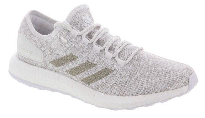 adidas Pure Boost Sneaker in Weiß Grau für 59,99€ (statt 98€)