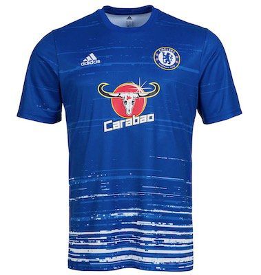 adidas FC Chelsea London Herren Pre Match Trikot für 11,72€   nur XS und S