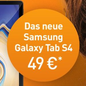 Samsung Galaxy Tab S4 64GB für 49€ (Wert 550€) dank EnBW Ökostrom Wechsel Samsung Galaxy Tab S4 64GB für 49€ (Wert 550€) dank EnBW Ökostrom Wechsel