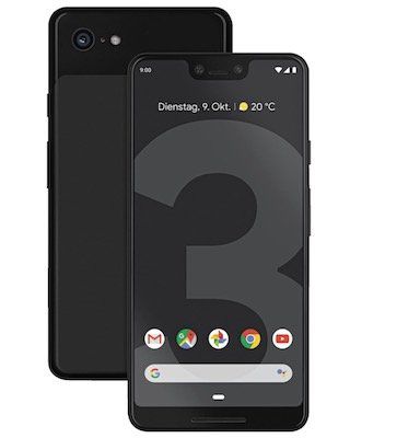 Google Pixel 3 XL für 49€ + o2 Allnet Flat mit 5GB LTE für 24,99€ mtl.