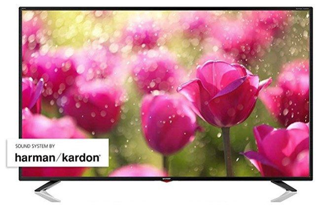 Sharp LC 55UI7352E   55 Zoll UHD Fernseher mit WLAN für 399€ (statt 480€)