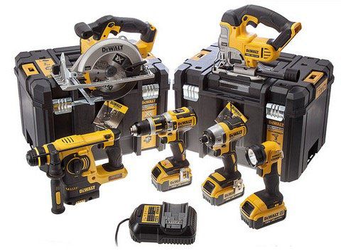 Dewalt DCK699M3T 6 tlg. Akku Kombi Set mit 3x 4,0Ah 18V für 778,90€