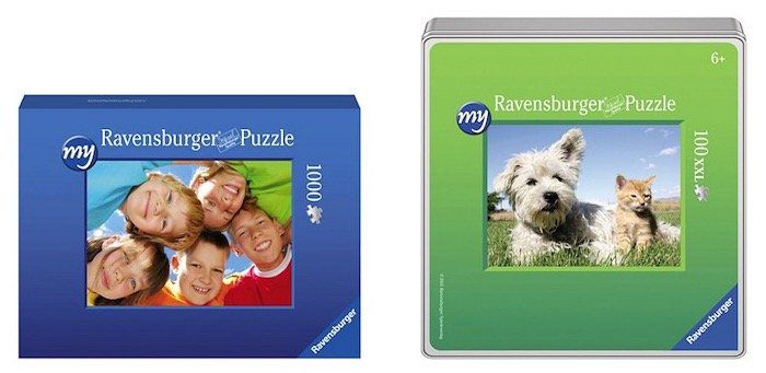 Ravensburger personalisierte Puzzle & Spiele bei vente privee   z.B. 1.000 Teile Fotopuzzle ab 16,90€ (statt 25€)