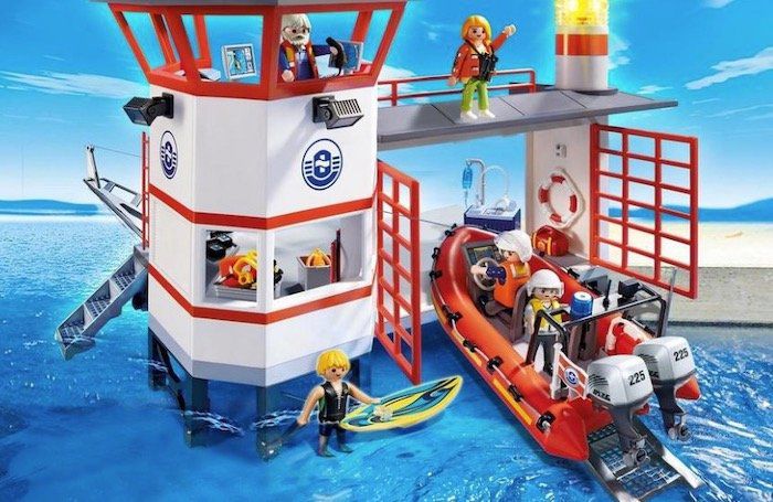 Playmobil City Action   Küstenwachstation mit Leuchtturm (5539) für 39,99€ (statt 52€)