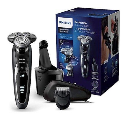 Philips S9531/26 Rasierer Series 9000 mit V Track Pro Klingen und Reinigungsstation für 111,44€ (statt 170€)